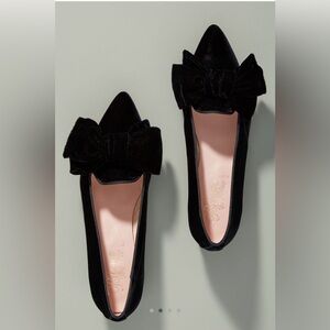 NIB Bisue Ballerina velvet Loafers - Anthropologie